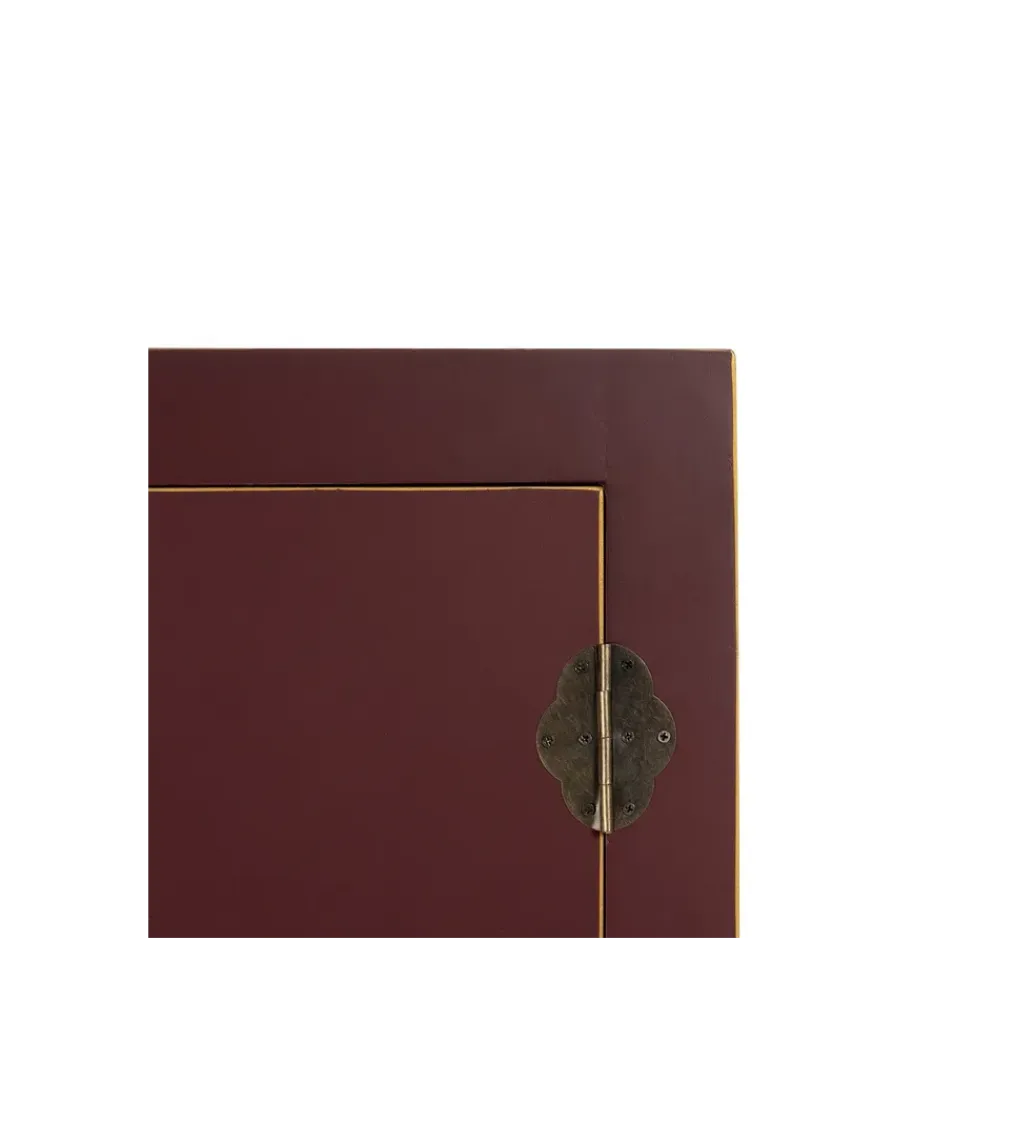 Zona-Design Komoda KOKOSIN 100 cm bordowy