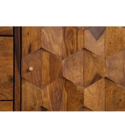 Invicta Interior Komoda Komodo Mystic Living 145 cm drewno Sheesham