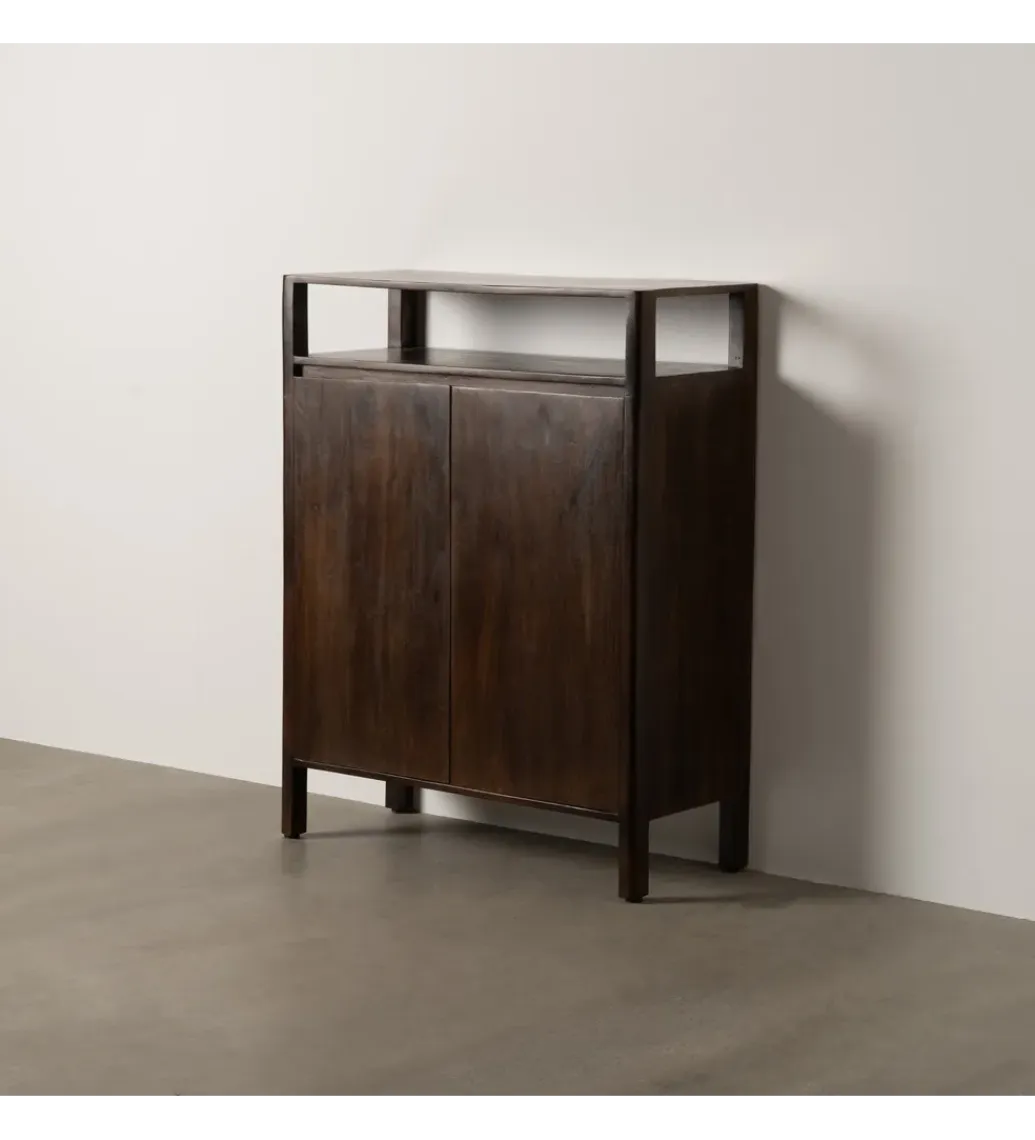 Zona-Design Komoda KURT 120 cm drewno mango ciemny brąz