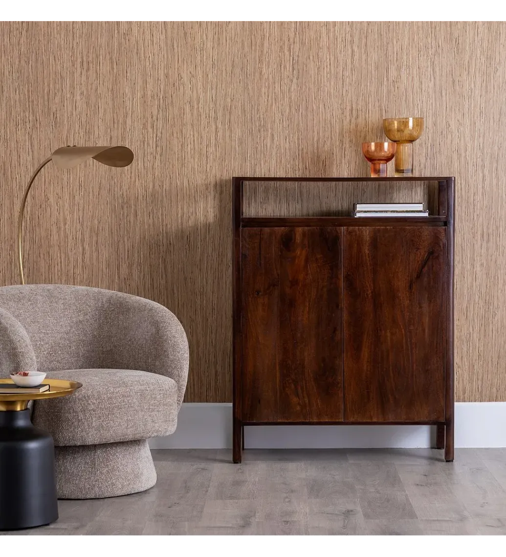 Zona-Design Komoda KURT 120 cm drewno mango ciemny brąz