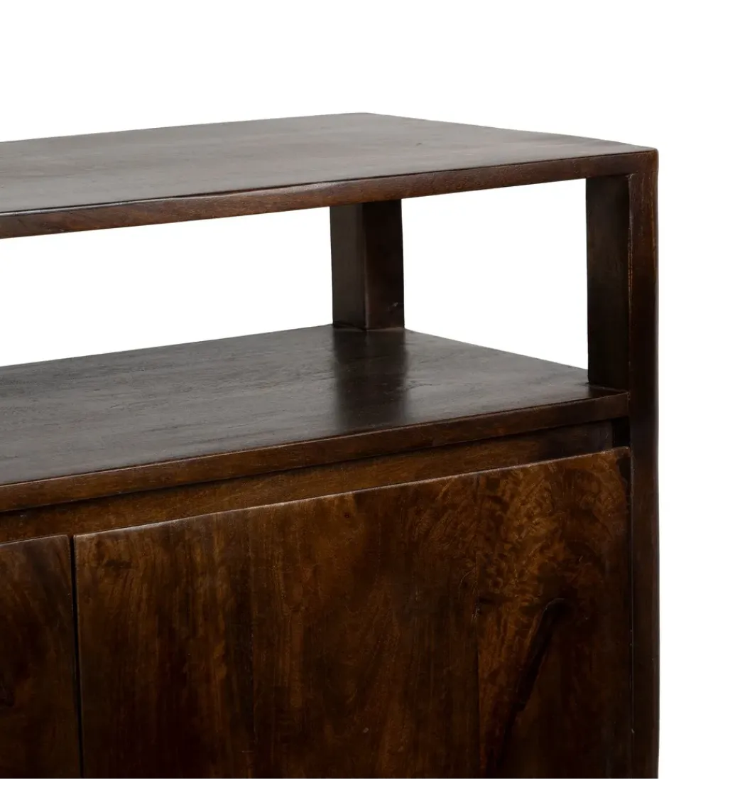 Zona-Design Komoda KURT 120 cm drewno mango ciemny brąz