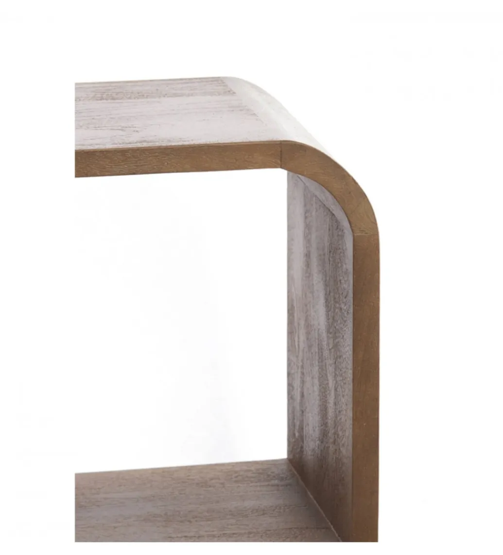 L&L Komoda LABARE 140 cm drewno mango brązowa