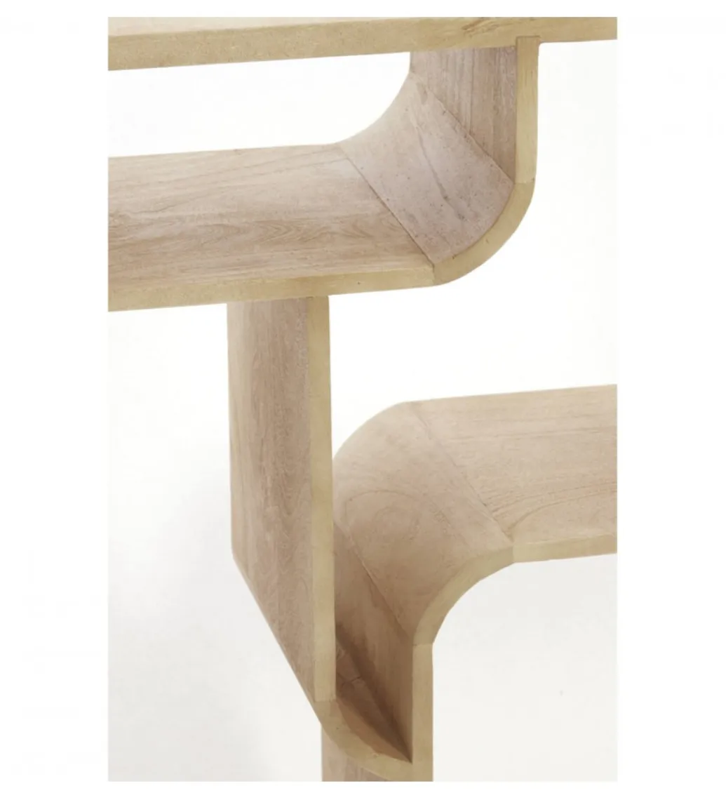 L&L Komoda LABARE 140 cm drewno mango naturalna