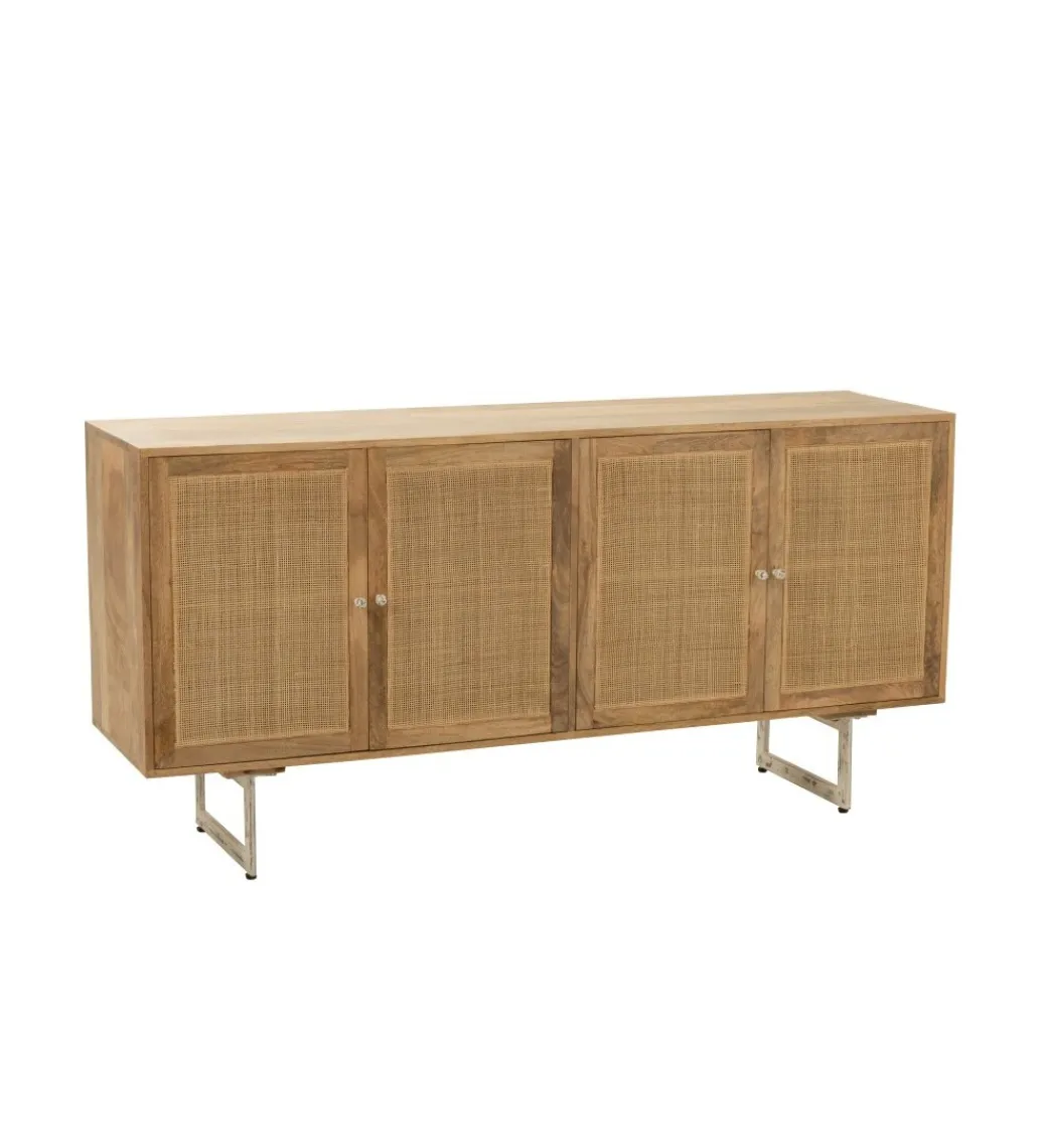 J-Line Komoda LAOS 170 cm z drewna mango naturalna