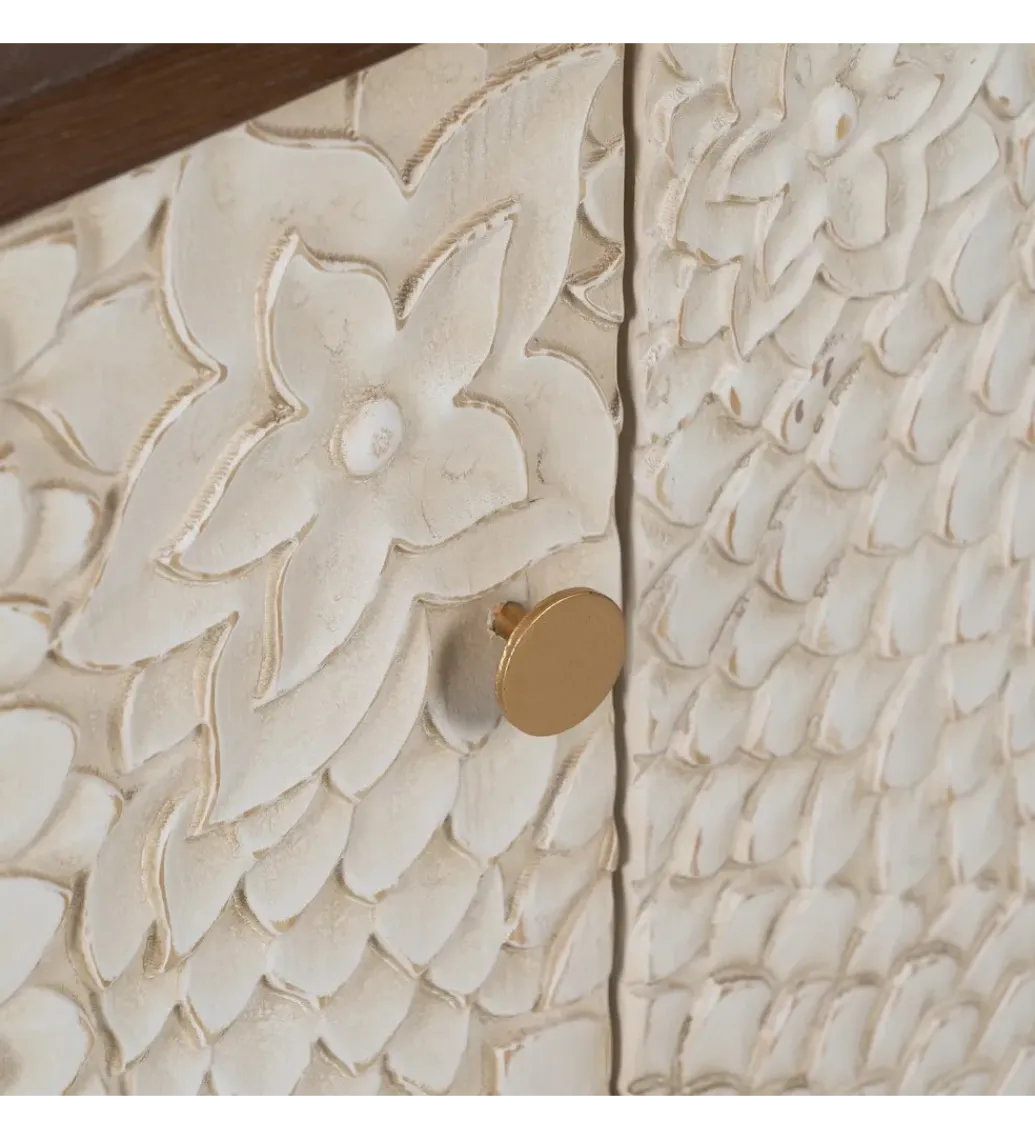 Zona-Design Komoda LAPUNA 135 cm drewno sosnowe