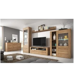 Helvetia Komoda LARONA 176 Cm O Wybarwieniu dąb riviera jasny