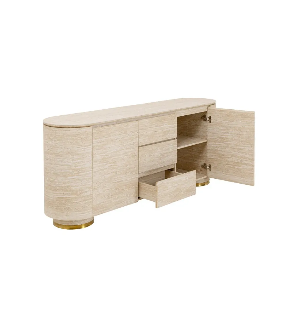KARE Komoda LINNEA 180 x 78 cm naturalna