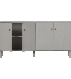 WOOOD Komoda MADU 160 cm drewno sosna szara