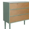 Zona-Design Komoda MESTARONY 75 cm naturalna zielona