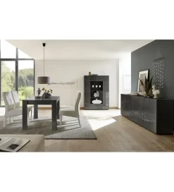 MCA Linia Włoska Komoda MIRO 240 cm antracyt