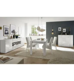 MCA Linia Włoska Komoda MIRO 120 cm biała