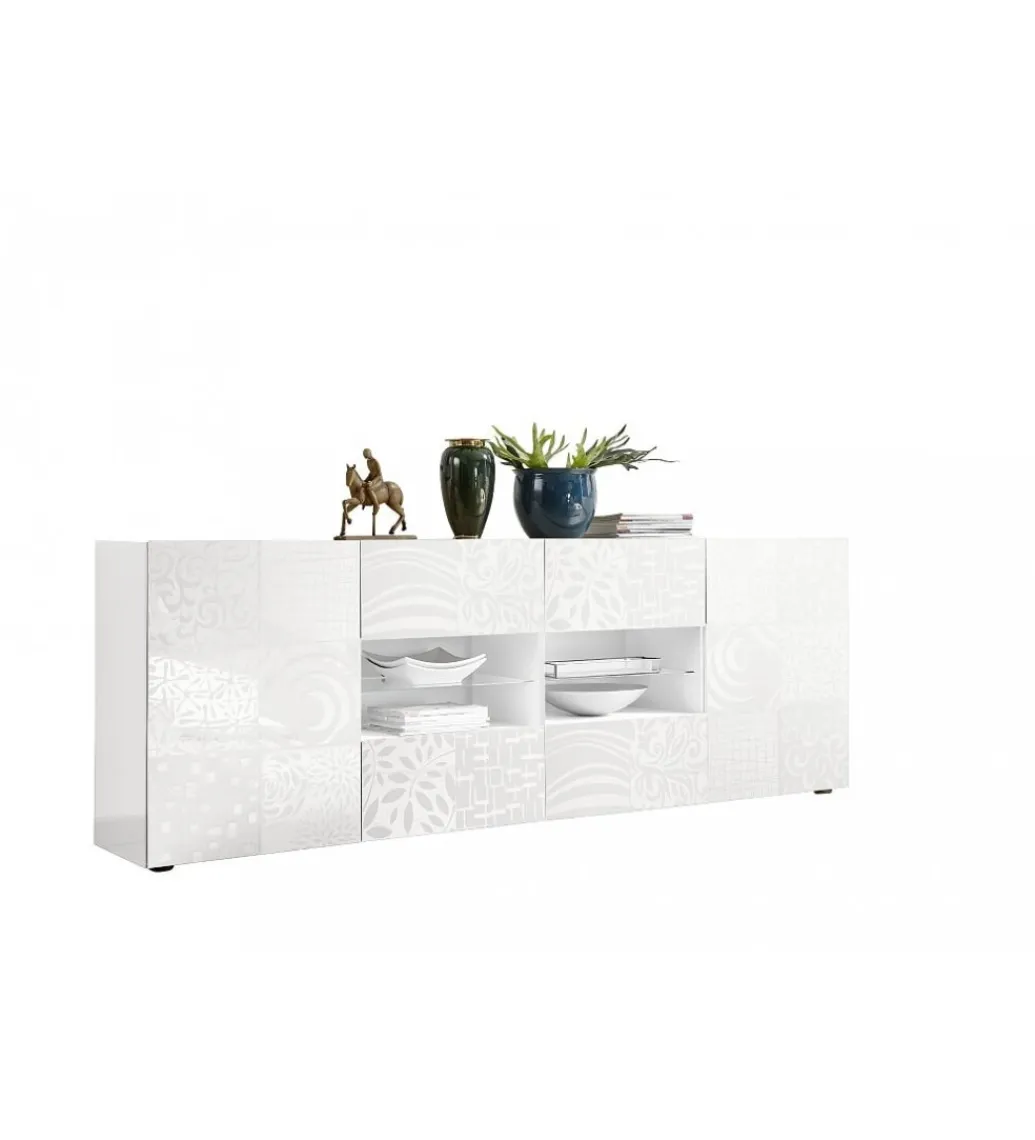 MCA Linia Włoska Komoda MIRO 240 cm biała