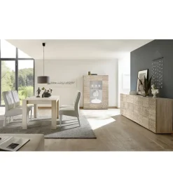 MCA Linia Włoska Komoda MIRO 240 cm dąb sonoma