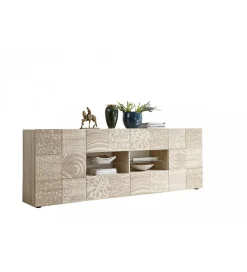 MCA Linia Włoska Komoda MIRO 240 cm dąb sonoma
