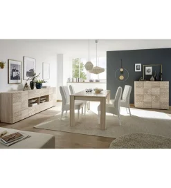 MCA Linia Włoska Komoda MIRO 240 cm dąb sonoma