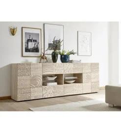 MCA Linia Włoska Komoda MIRO 240 cm dąb sonoma