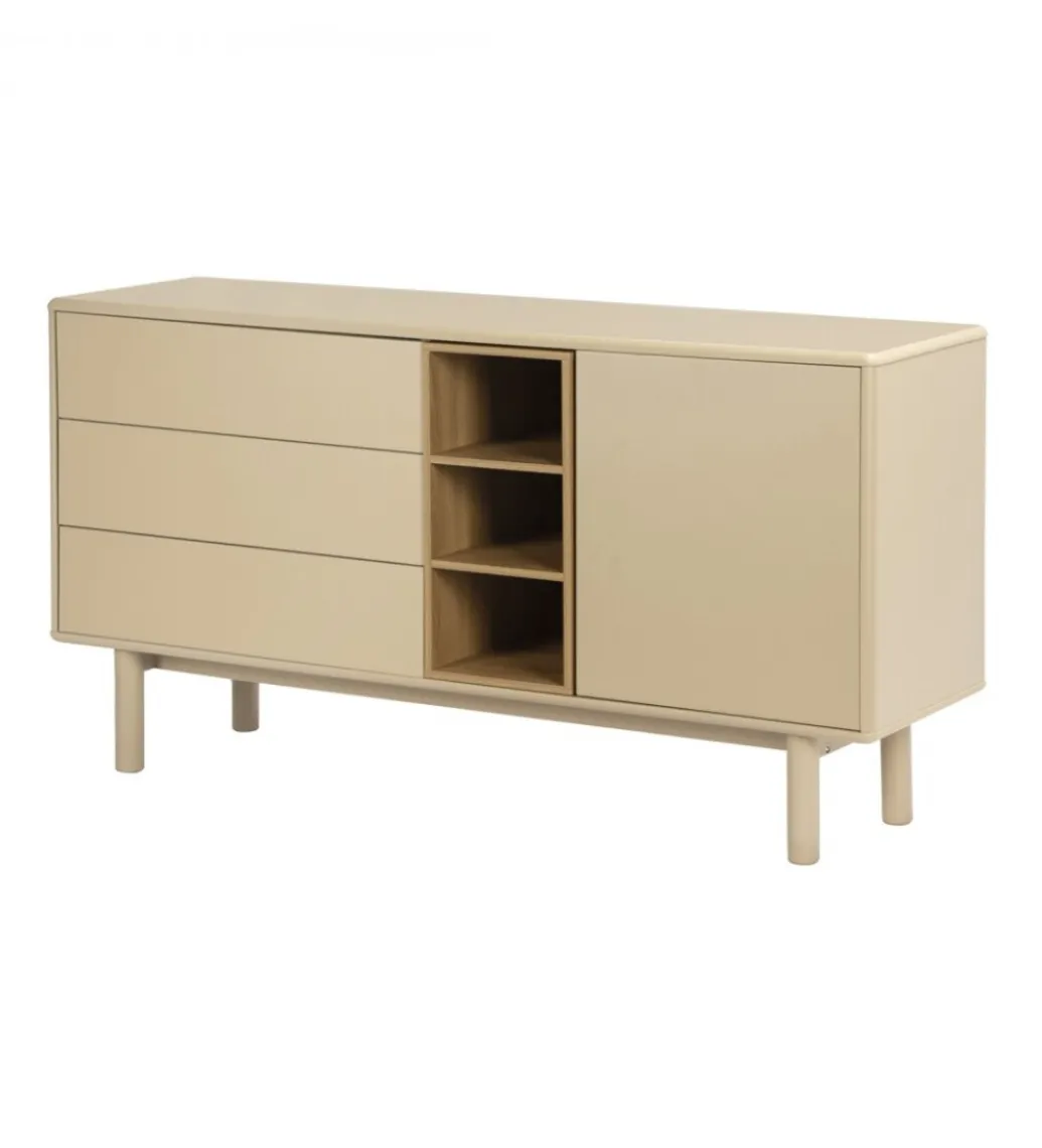 Imeri Komoda MOLLARI 140 cm naturalna beżowa