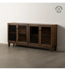 Zona-Design Komoda MORTO 180 cm drewno mango Brązowy