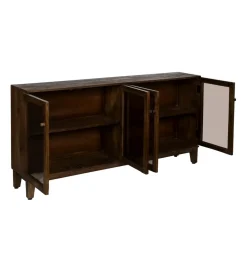 Zona-Design Komoda MORTO 180 cm drewno mango Brązowy