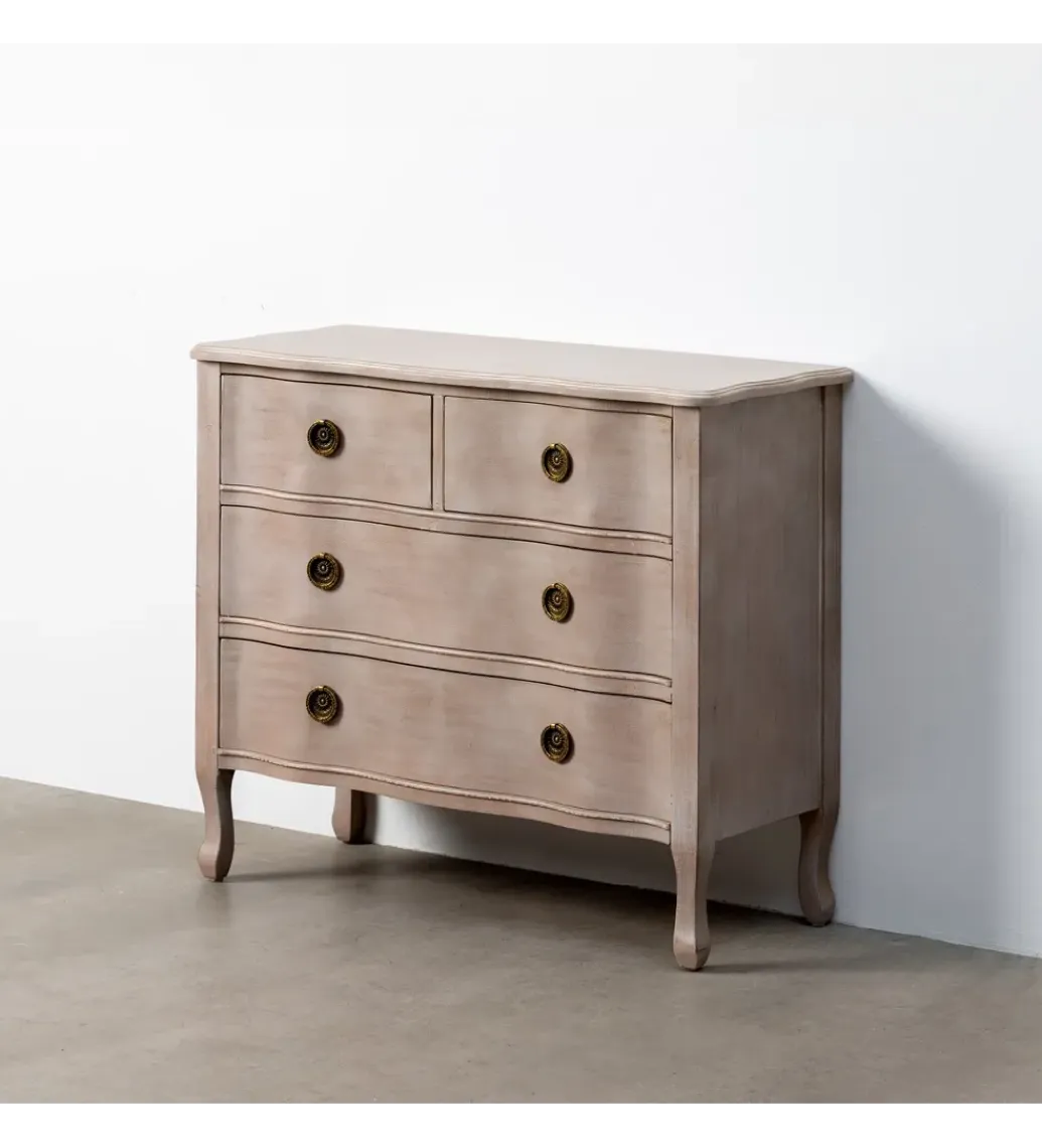 Zona-Design Komoda OMUT 78 cm drewno jodła jasnobrązowy
