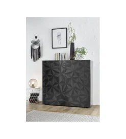 MCA Linia Włoska Komoda PRISMA 120 cm antracytowa