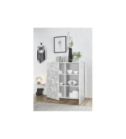 MCA Linia Włoska Komoda PRISMA 120 cm biała