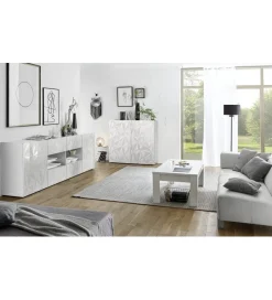 MCA Linia Włoska Komoda PRISMA 120 cm biała