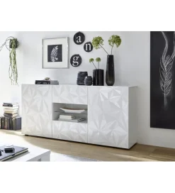 MCA Linia Włoska Komoda PRISMA 180 Cm biała