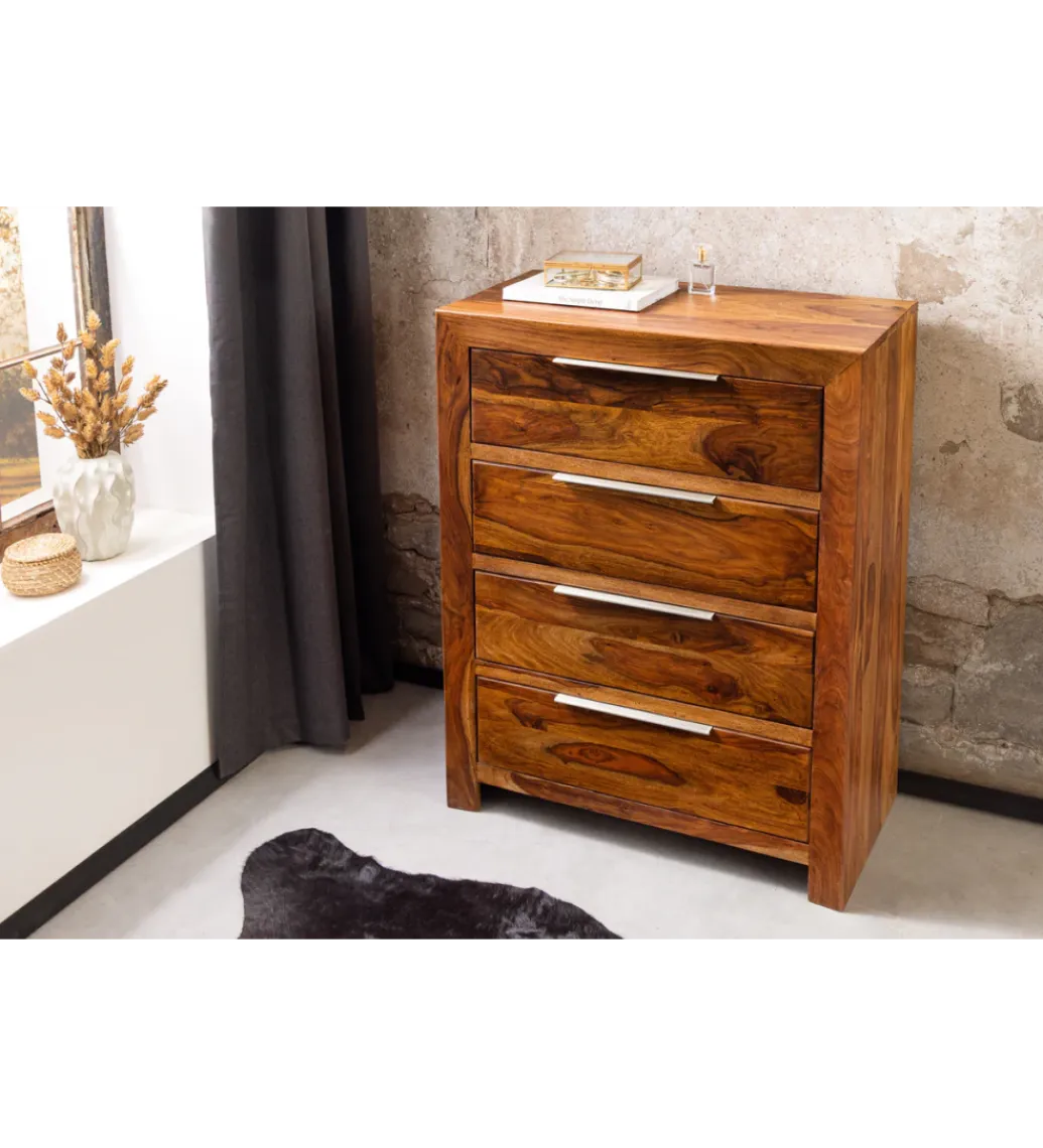 Invicta Interior - przedsprzedaż Komoda PURE 100 cm drewno sheesham