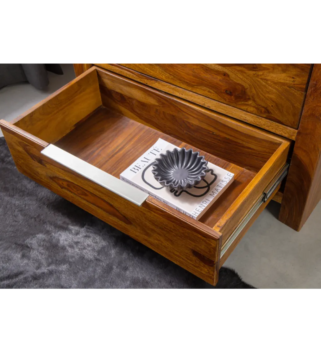 Invicta Interior - przedsprzedaż Komoda PURE 100 cm drewno sheesham