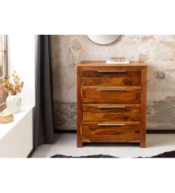 Invicta Interior - przedsprzedaż Komoda PURE 100 cm drewno sheesham