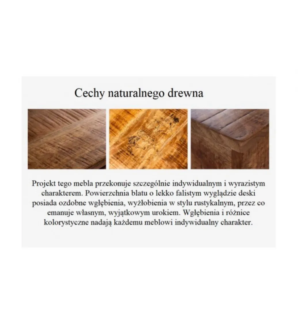 Invicta Interior - przedsprzedaż Komoda PURE 100 cm drewno sheesham