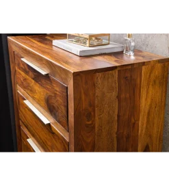 Invicta Interior - przedsprzedaż Komoda PURE 100 cm drewno sheesham