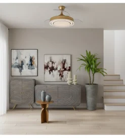 Exclusivas Komoda QUTINESKA 149 cm drewno mango szara