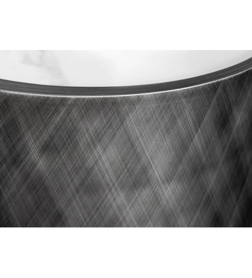 Invicta Interior Komoda REFLECTION 150 cm efekt 3D marmur antracyt