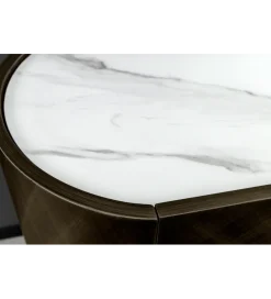 Invicta Interior Komoda REFLECTION 150 cm efekt 3D marmur brązowa