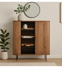 Exclusivas Komoda REGO 118 cm drewno akacja