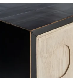 Zona-Design Komoda RESEME 160 cm czarnobiała
