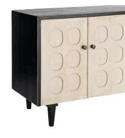 Zona-Design Komoda RESEME 160 cm czarnobiała
