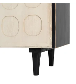 Zona-Design Komoda RESEME 160 cm czarnobiała