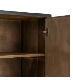 Zona-Design Komoda RESEME 160 cm czarnobiała