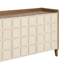 Zona-Design Komoda RESEME 180 cm naturalny biały