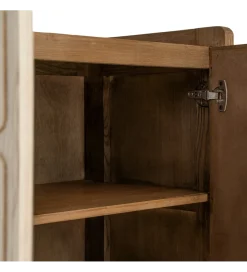 Zona-Design Komoda RESEME 180 cm naturalny biały