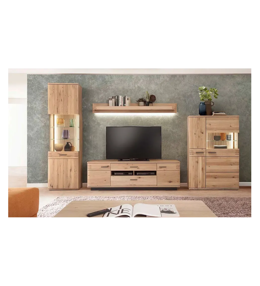 MCA Komoda SALVADOR 150 cm w optyce dębu naturalny