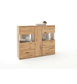 MCA Komoda SANTORI 150 cm dębowa