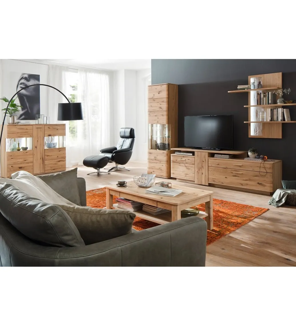 MCA Komoda SANTORI 150 cm dębowa
