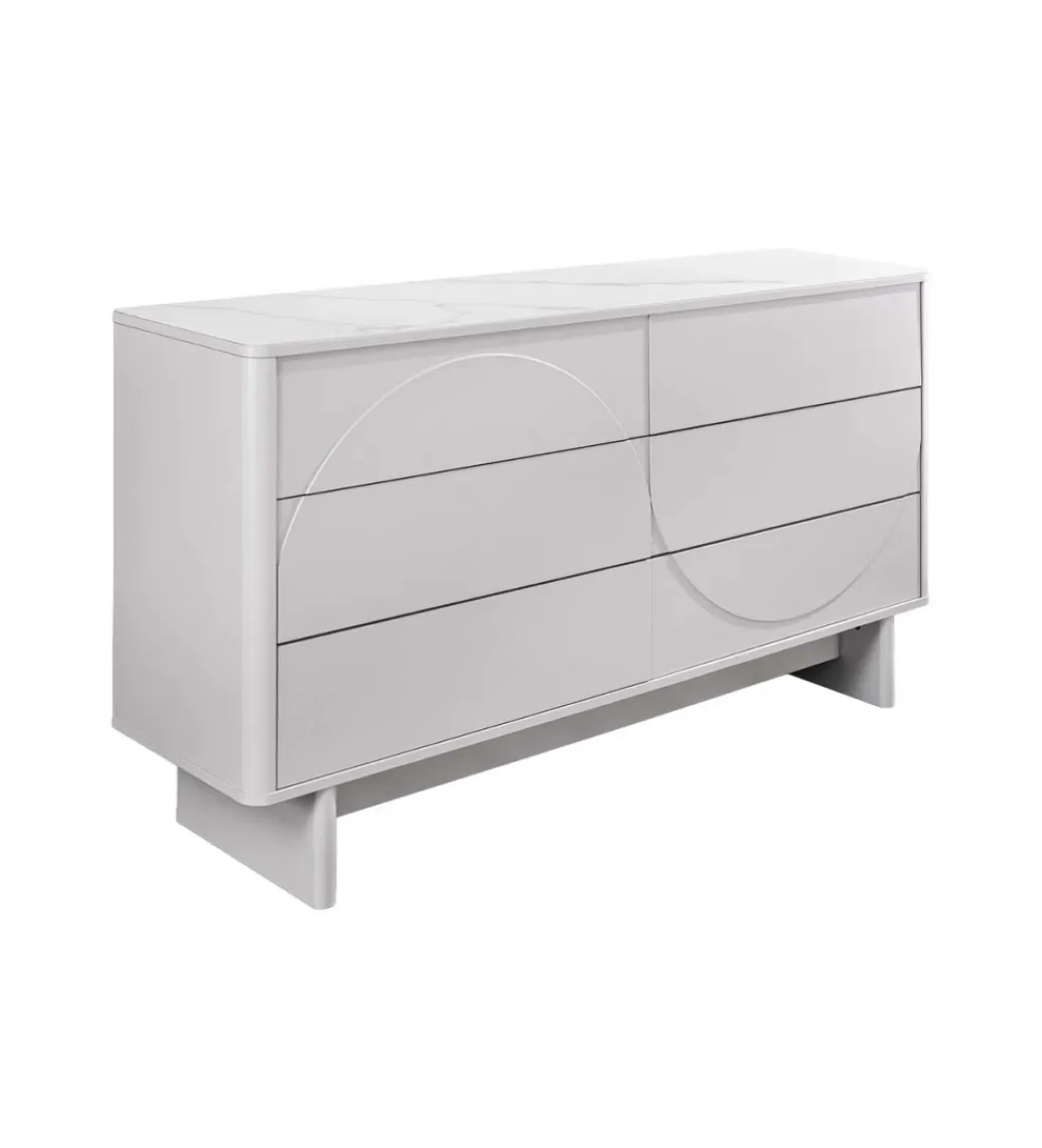 Invicta Interior Komoda SAVOY 150 cm biała