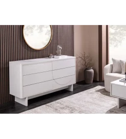 Invicta Interior Komoda SAVOY 150 cm biała