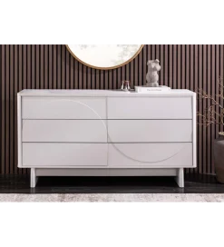 Invicta Interior Komoda SAVOY 150 cm biała