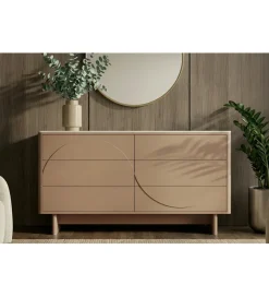 Invicta Interior Komoda SAVOY 150 cm ceramika w optyce trawertynu